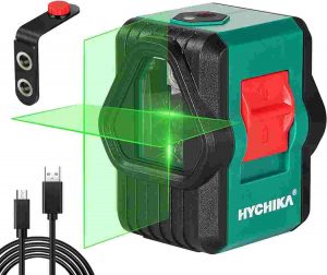 Niveau Laser en croix Hychika LL2G30C avec chargement USB